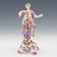 A Bow Porcelain Figure of a