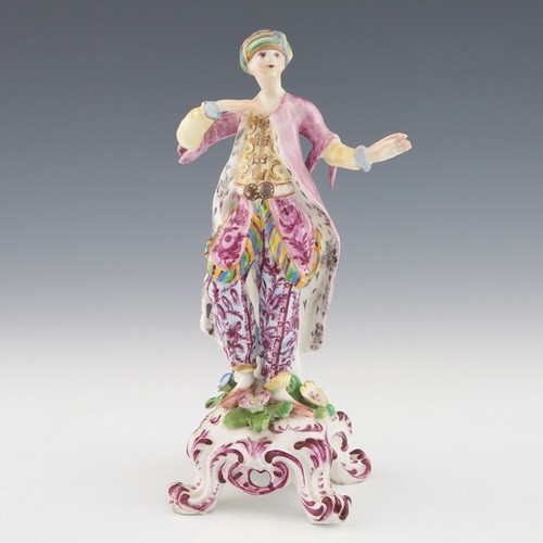 Bow porcelain figure - a,