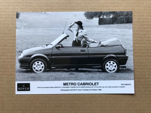 1992 rover metro cabriolet - metro,