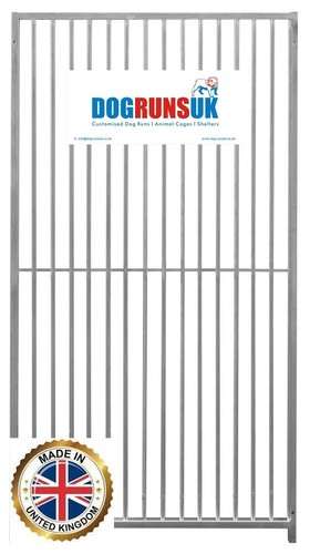 Dog run panels galvanised - dog,