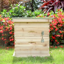 Langstroth Beehive Box Beekeeping Honey Wooden Bee Hive Brood Beekeeper Habitats