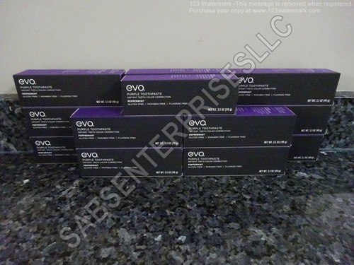 Evo purple toothpaste teeth - evo,