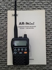 AOR AR Mini Hand Held Receiver 100 kHz - 1299.995 MHz Boxed With Instructions