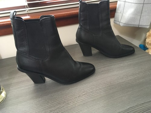 Topshop ladies leather ankle - topshop,