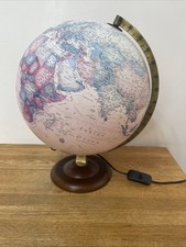CLASSIC A4 ANTIQUE ATMOSPHERE ILLUMINATED 30CM WORLD GLOBE