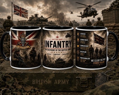 British army infantry brew - brew, mug