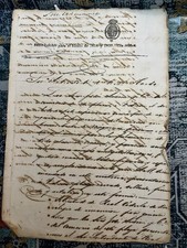 Antique Handwritten Manuscript