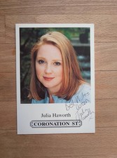 Julia Haworth signed photo