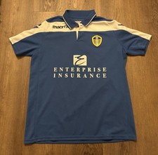 Leeds United 2012 - 2013 Macron Training Polo Shirt *Very Rare* Size M