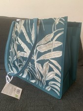tesco Green Large tote bag 19x40.5x32cm new. Xmas Gift Present