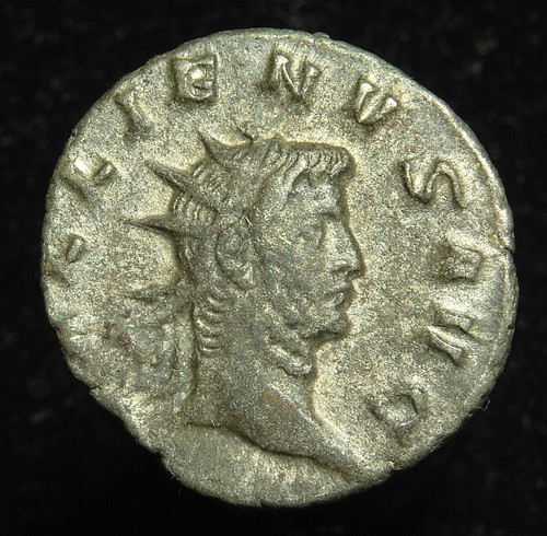 Gallienus billon silvered