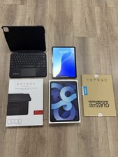 Apple iPad Air 4th Gen. 64GB, Wi-Fi Tablet Bundle With Bluetooth Keyboard Case