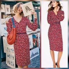 BODEN Size 10 Red Floral