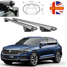 VOLKSWAGEN TOUAREG TOUAREG 2018 2024 OCKABLE ANTI THEFT CROSS BARS ROOF BARS
