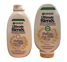 Garnier Ultimate Blends DELICATE OAT Soothing Shampoo & Conditioner 400ml