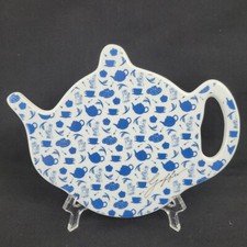 Wade Tetley Tea Folk Teapot Trivet with Gaffer & Sydney, Porcelain