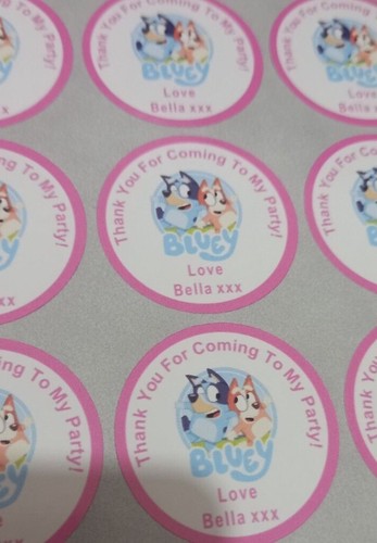 Personalised birthday stickers - birthday,