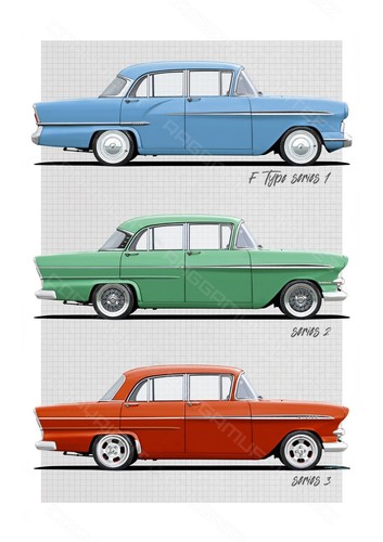 Vauxhall victor type - type, print
