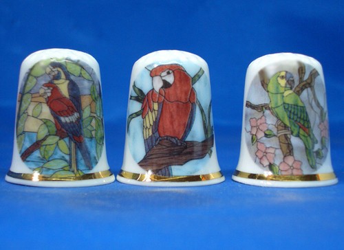 Birchcroft china thimbles - birchcroft,