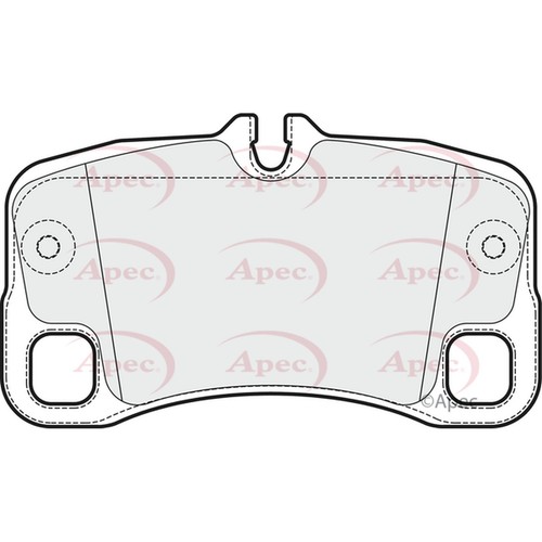 Brake pads set - pads, 911