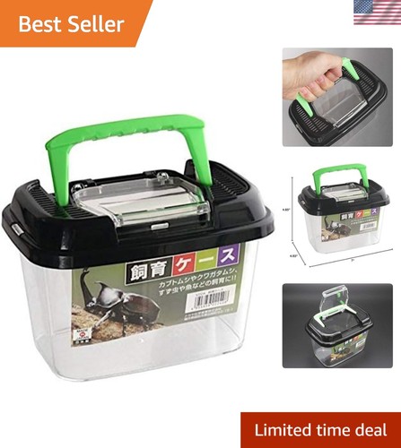 Breathable insect habitat cage - breathable,