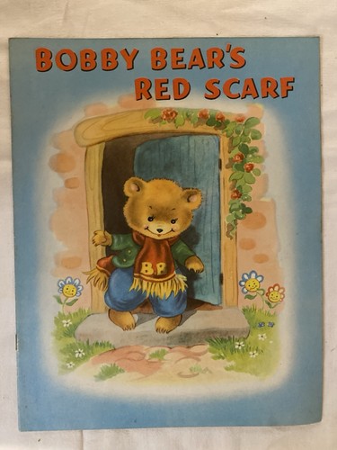 Bobby bear red scarf - bobby, bear’s