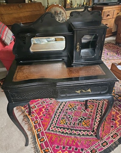 Antique ebonised ladies - antique,