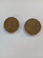 British Threepenny Bits