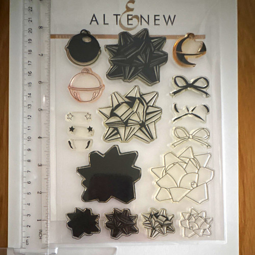 Altenew holiday gift bows - gift, &