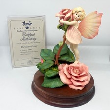 BOXED Border Fine Arts The Rose Fairy Ltd Edition Figure COA Excellent Condition