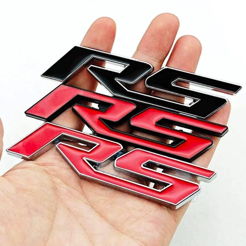 Metal logo sticker front - metal,