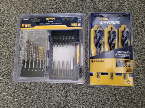 Irwin speed bore drill set - irwin,
