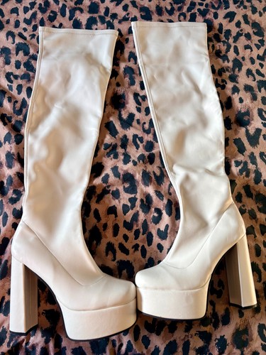 Shein white over the knee - shein, over-the-knee