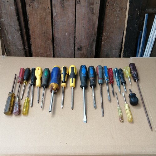 23x screwdriver job lot - job,