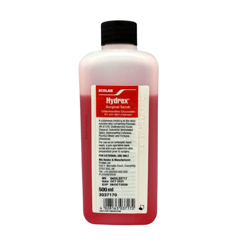 Hydrex surgical scrub 500ml - surgical,