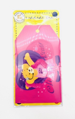 Build bear luggage tag - bear, diva