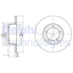Brake disc for land - 2x,