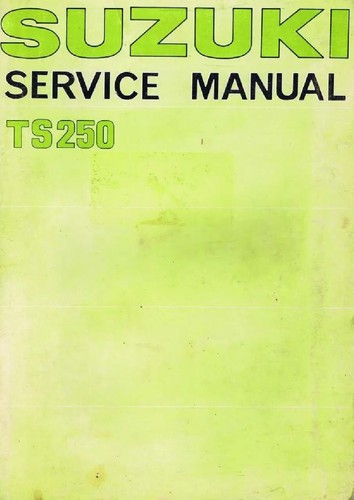 Suzuki factory ts250 81 - suzuki, '72-'81