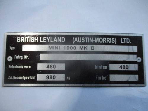 Nameplate plate british - nameplate,