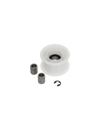 Tensioning roller caster belt - tensioning,
