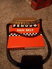 V939 Ferod FORD ANGLIA ESCORT MK1 CORTINA CAPRI PREFECT FAN BELT NOS Aux Vintage