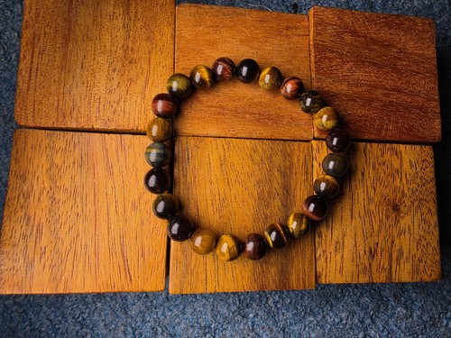 Mixed colour tigers eye - colour,