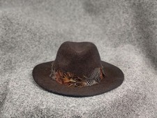Joules felt fedora hat with