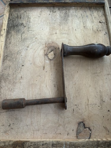Vintage table winding handle - vintage,