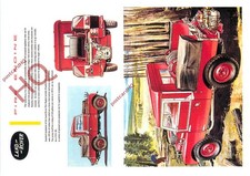Picture Postcard> LAND ROVER FIRE ENGINE (REPRO)