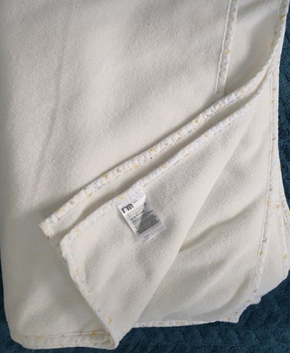 Mothercare white fleece - white,