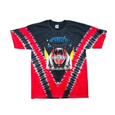 Vintage Tie Dye NHRA Drag Racing Car NASCAR Style T-Shirt Men’s Size XL Mens