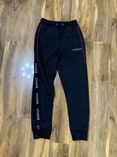 Supply & Demand Tapered Boys Black Jogging Bottoms Size 12-13 years