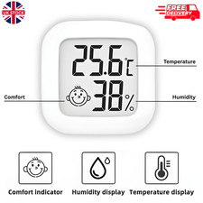 Universal Digital LCD Thermometer Hygrometer Sensor Humidity Meter Room Indoor