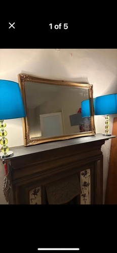 Pair glass ball table - a,